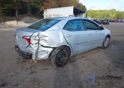 2016 Toyota Corolla Le z USA, uszkodzony, nr VIN 2T1BURHE3GC719261